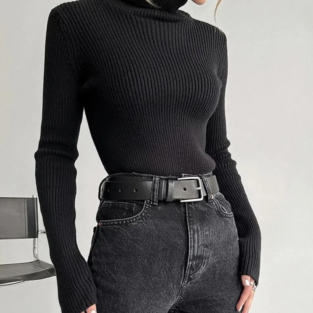 SUEATER CUELLO ALTO PARA MUJER