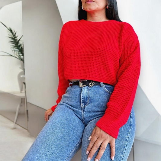 SUEATER TEJIDO PARA MUJER